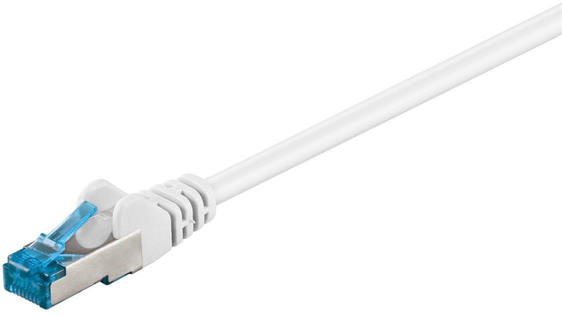 GOOBAY - Kytkentäkaapeli - CAT 6A, S/FTP, 1.5m, val