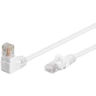 GOOBAY - Kytkentäkaapeli - CAT 5E, U/UTP, kulma, 1m, val