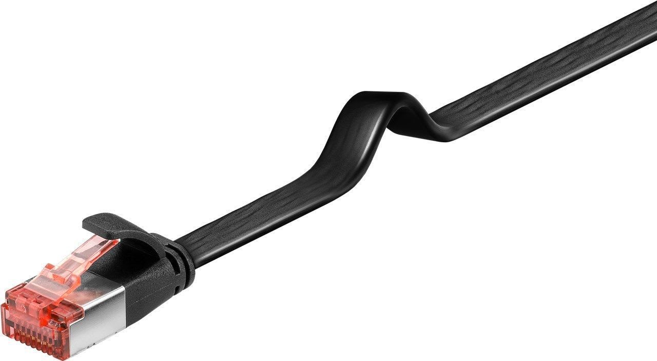 GOOBAY - Kytkentäkaapeli - CAT 6, U/FTP, litt, 10m, mus