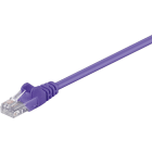 GOOBAY - Kytkentäkaapeli - CAT 5E, U/UTP, 0.25m, vio