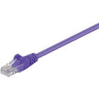 GOOBAY - Kytkentäkaapeli - CAT 5E, U/UTP, 10m, vio