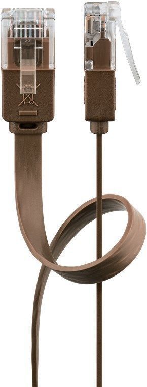 GOOBAY - Kytkentäkaapeli - CAT 6, U/UTP, litt, 2m, rus