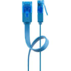 GOOBAY - Kytkentäkaapeli - CAT 6A, U/UTP, litt, 5m, sin