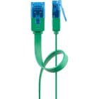 GOOBAY - Kytkentäkaapeli - CAT 6A, U/UTP, litt, 3m, vih