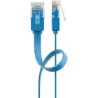 GOOBAY - Kytkentäkaapeli - CAT 6, U/UTP, litt, 0.5m, sin