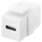 GOOBAY - Liitin - Keystone USB-C 3.2 Gen 2, valk