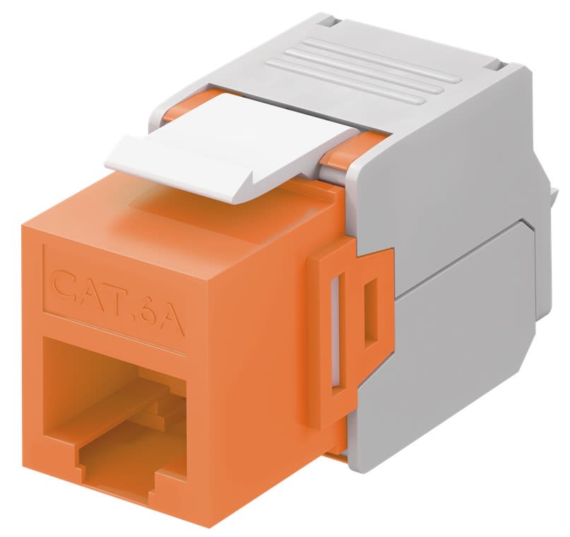 GOOBAY - Liitin-CAT6a - Keystone RJ45 CAT 6A, UTP