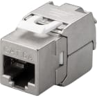 GOOBAY - Liitin-CAT6a - Keystone RJ45 CAT 6A, STP, ohut