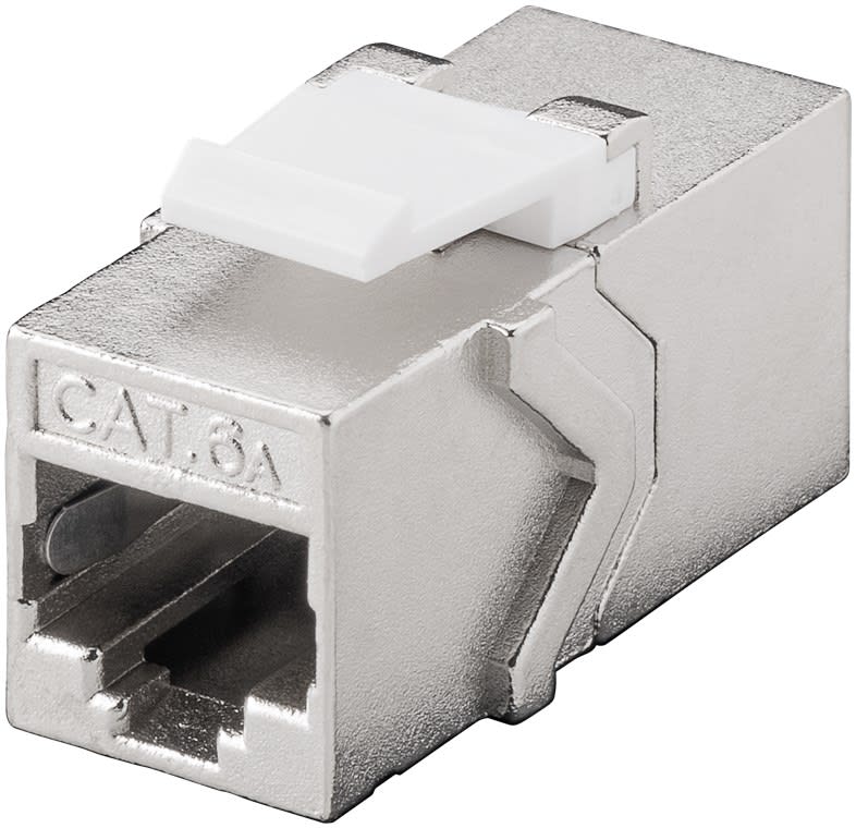 GOOBAY - Liitin-CAT6a - Keystone RJ45-liitin CAT 6A, STP