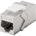 GOOBAY - Liitin-CAT6a - Keystone RJ45-liitin CAT 6A, STP