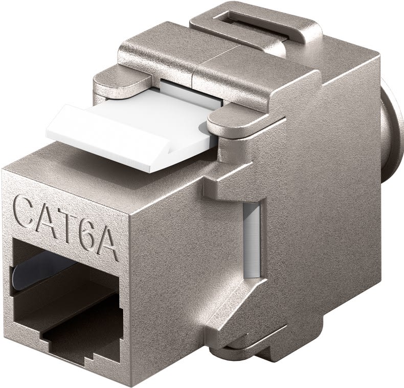 GOOBAY - Liitin-CAT6a - Keystone RJ45 CAT 6A, STP