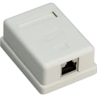 GOOBAY - AV-rasia - 1-os RJ45-rasia, CAT 6, STP