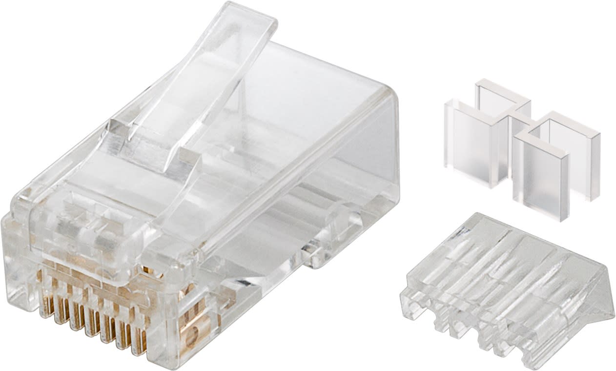 GOOBAY - Liitin-CAT6a - RJ45, CAT 6A UTP liitin