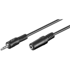 GOOBAY - Liitosjohto - AUX 3pin uros/naaras 2 m