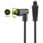 GOOBAY - Liitosjohto - Toslink 90°kulma 1 m