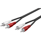GOOBAY - Liitosjohto - 2RCA uros/uros 0,5 m