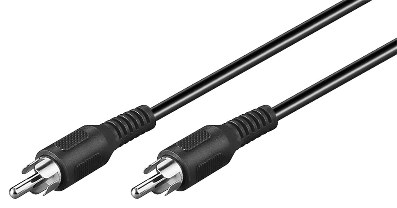 GOOBAY - Liitosjohto - RCA uros/uros 2 m