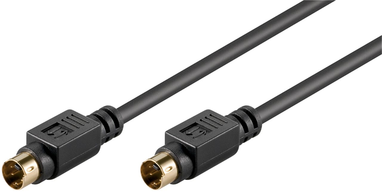 GOOBAY - Videokaapeli - S-Video Mini-DIN 4 ur/ur 1m