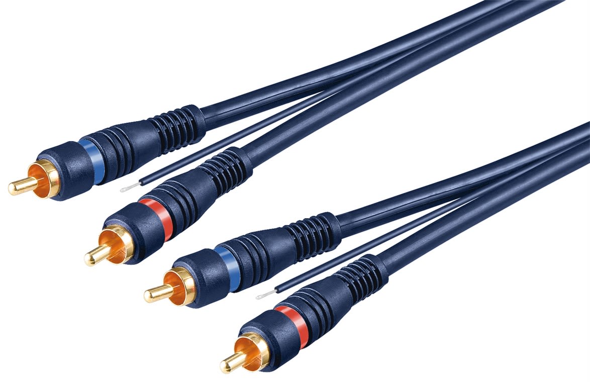 GOOBAY - Liitosjohto - 2RCA uros/uros 5 m