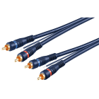 GOOBAY - Liitosjohto - 2RCA uros/uros 5 m
