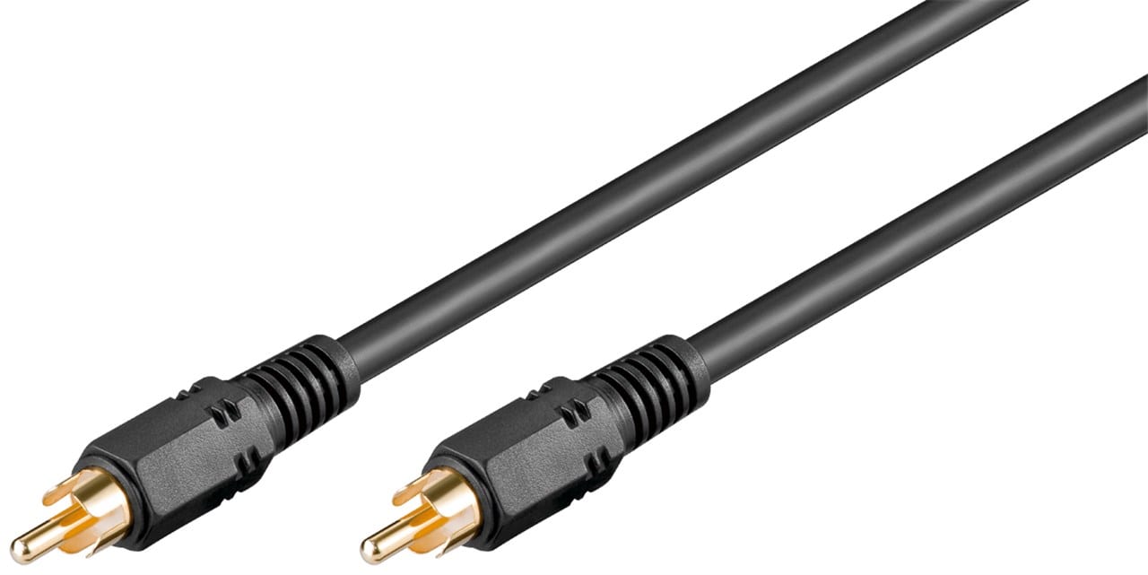GOOBAY - Liitosjohto - S/PDIF RCA uros/uros 10 m