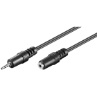 GOOBAY - Liitosjohto - 2,5 mm uros/naaras stereo 2 m