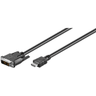 GOOBAY - Videokaapeli - DVI-D/HDMI-kaapeli 5m