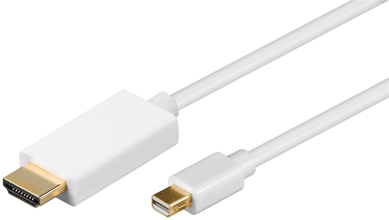 GOOBAY - Videokaapeli - mDP > HDMI 1 m