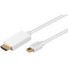 GOOBAY - Videokaapeli - mDP > HDMI 1 m