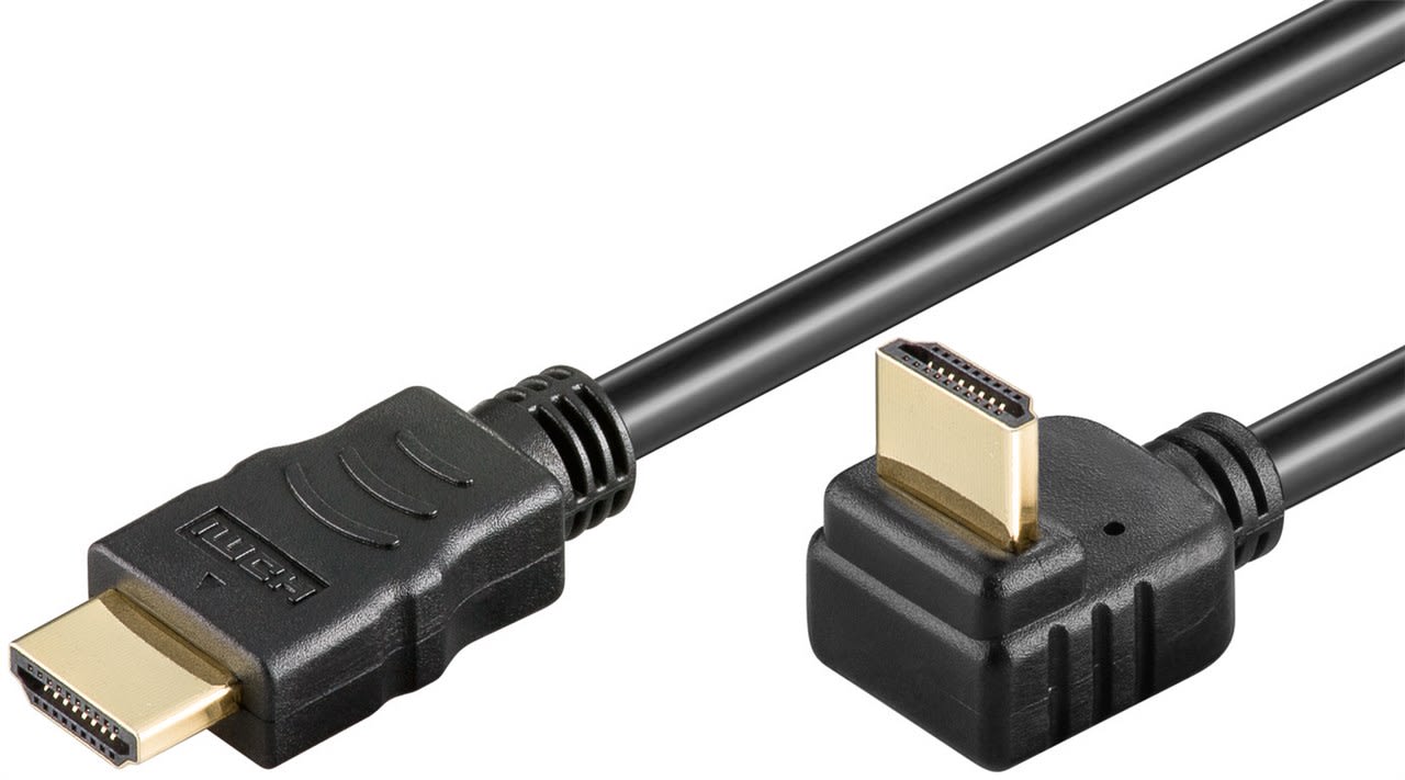GOOBAY - Videokaapeli - High Speed HDMI 270° 1,5m