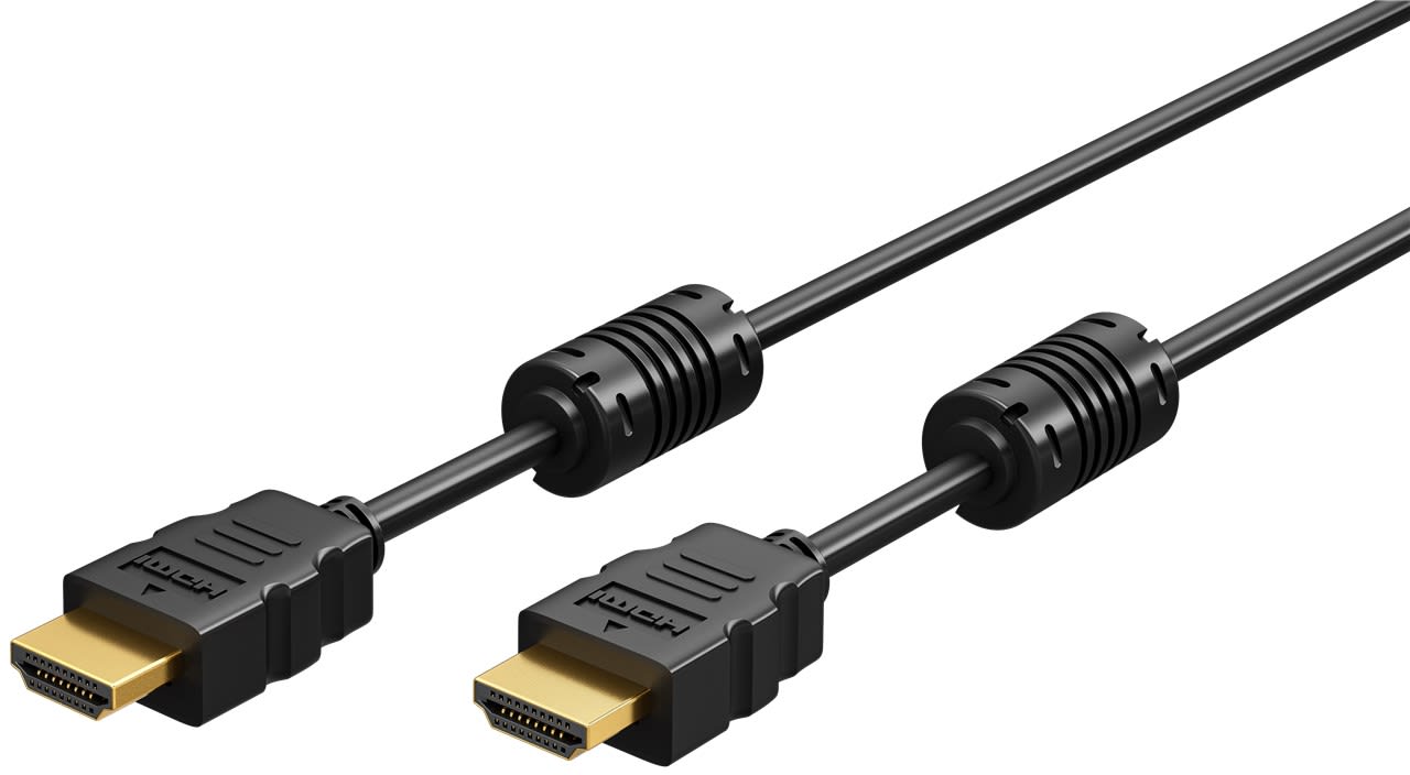 GOOBAY - Videokaapeli - High Speed HDMI 1m ferr.