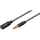 GOOBAY - Liitosjohto - 3,5mm 4-pole jatko M-F 1,5m
