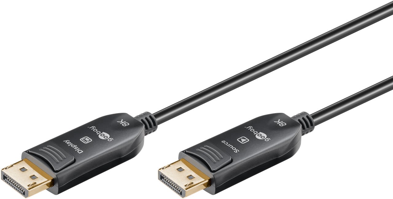 GOOBAY - Videokaapeli - DP AOC hybridikaapeli 30m