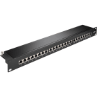 GOOBAY - Paneeli-kupari - CAT 6a 19 paneeli, 24-port, 1U
