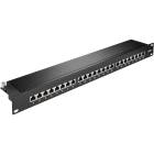 GOOBAY - Paneeli-kupari - CAT 6a 19 paneeli, 24-port, 1U