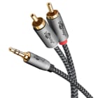 GOOBAY - Liitosjohto - AUX 3,5 mm > 2xRCA 5m