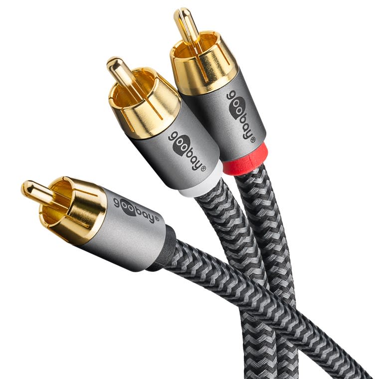 GOOBAY - Liitosjohto - Subwoofer Y RCA > 2x RCA 3 m