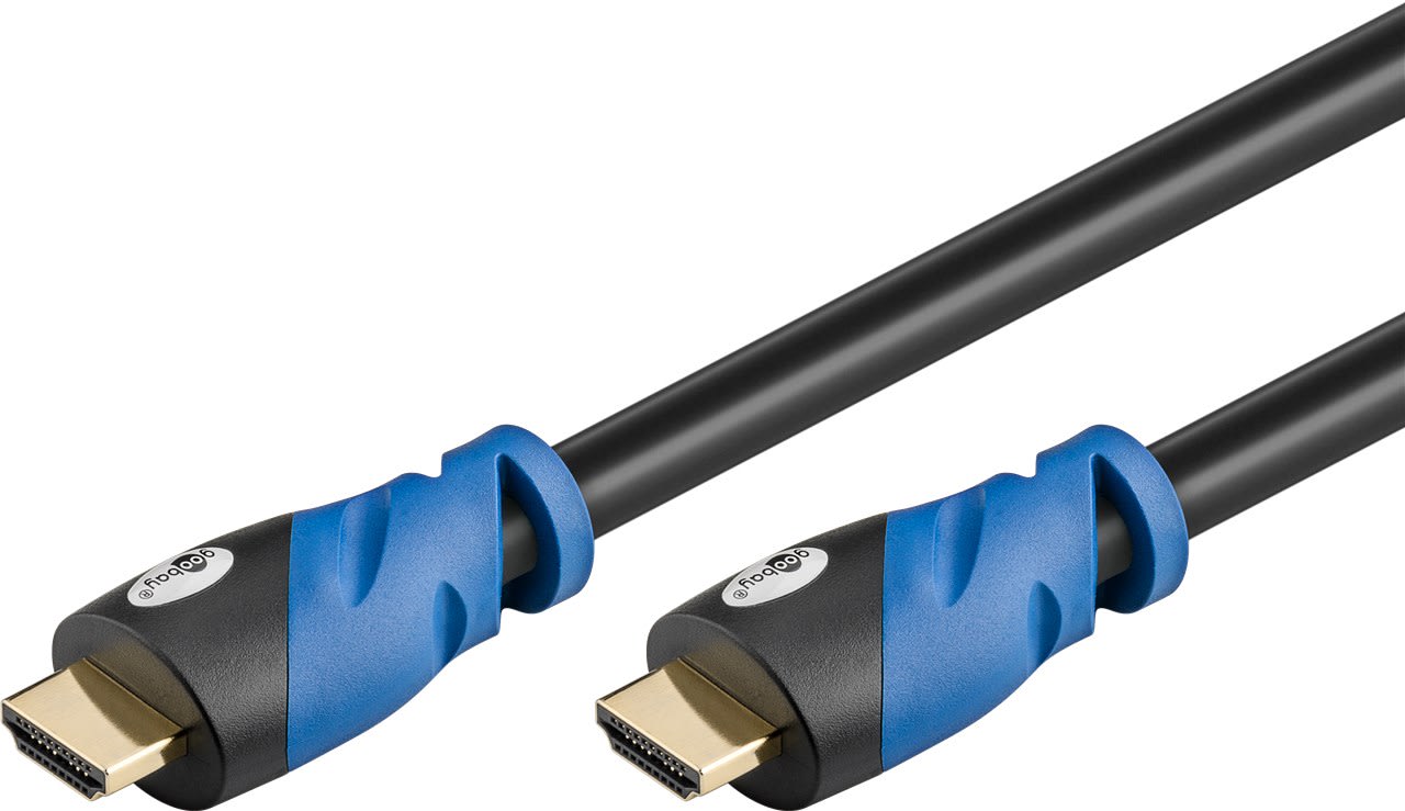GOOBAY - Videokaapeli - Premium High Speed HDMI 1m