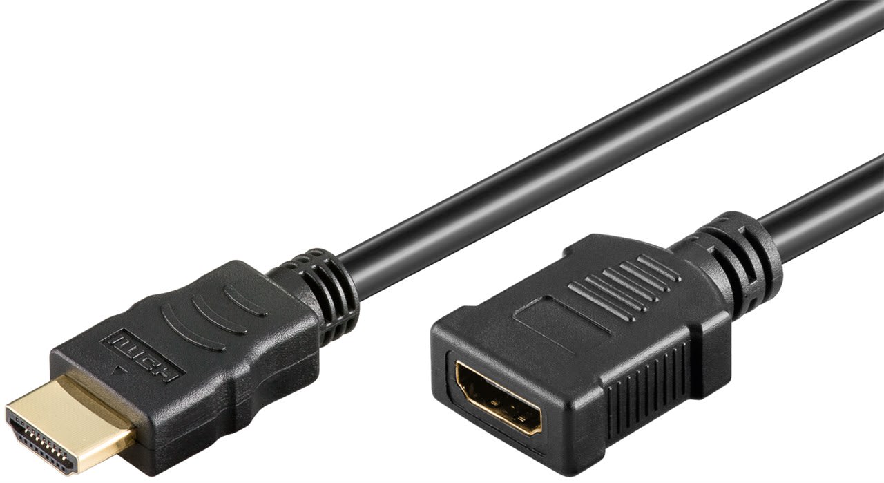 GOOBAY - Videokaapeli - HDMI High Speed Extension 1,5m