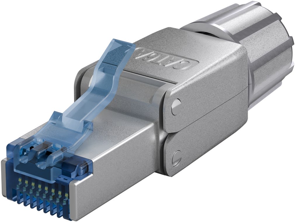 GOOBAY - Liitin-CAT6a - RJ45 liitin Cat6A STP TL