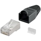 GOOBAY - Liitin-CAT5e - RJ45+taivutussuoja Cat5e STP