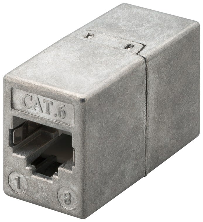 GOOBAY - Liitin-CAT6 - RJ45 jatkoliitin Cat6 STP