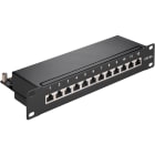 GOOBAY - Paneeli-kupari - Patch-paneeli Cat6a 12p 10