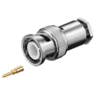 GOOBAY - Liitin - BNC-pistoke ruuviliitoksella