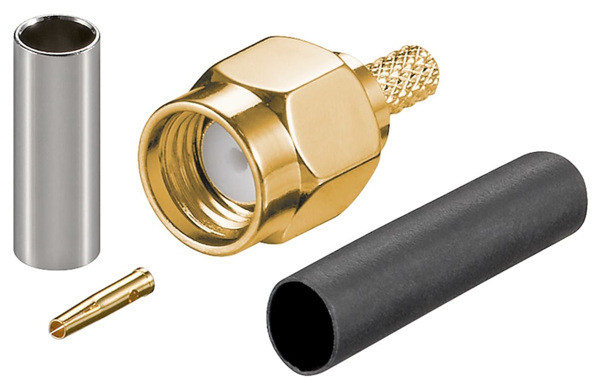 GOOBAY - Liitin - RP-SMA puristuspistoke