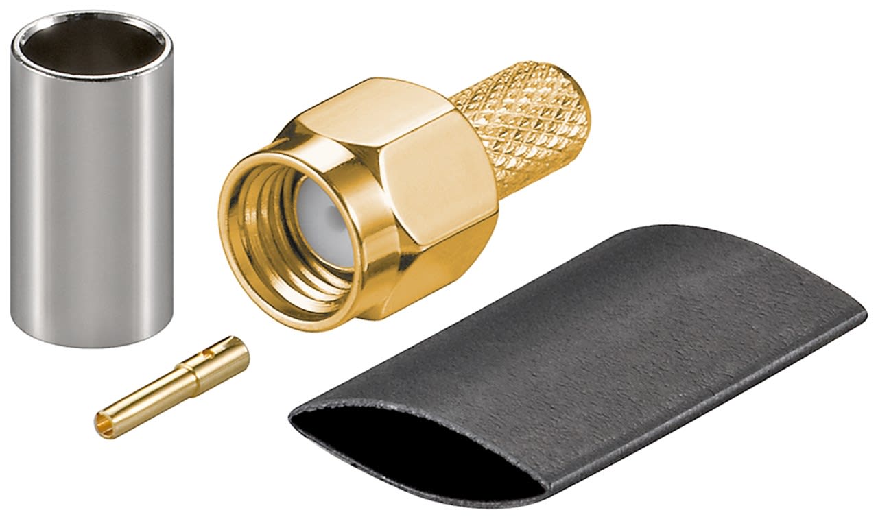 GOOBAY - Liitin - RP-SMA puristuspistoke