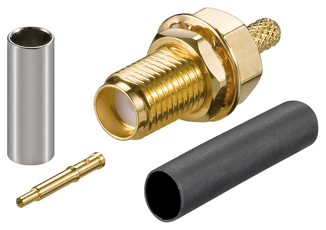 GOOBAY - Liitin - RP-SMA puristusliitin