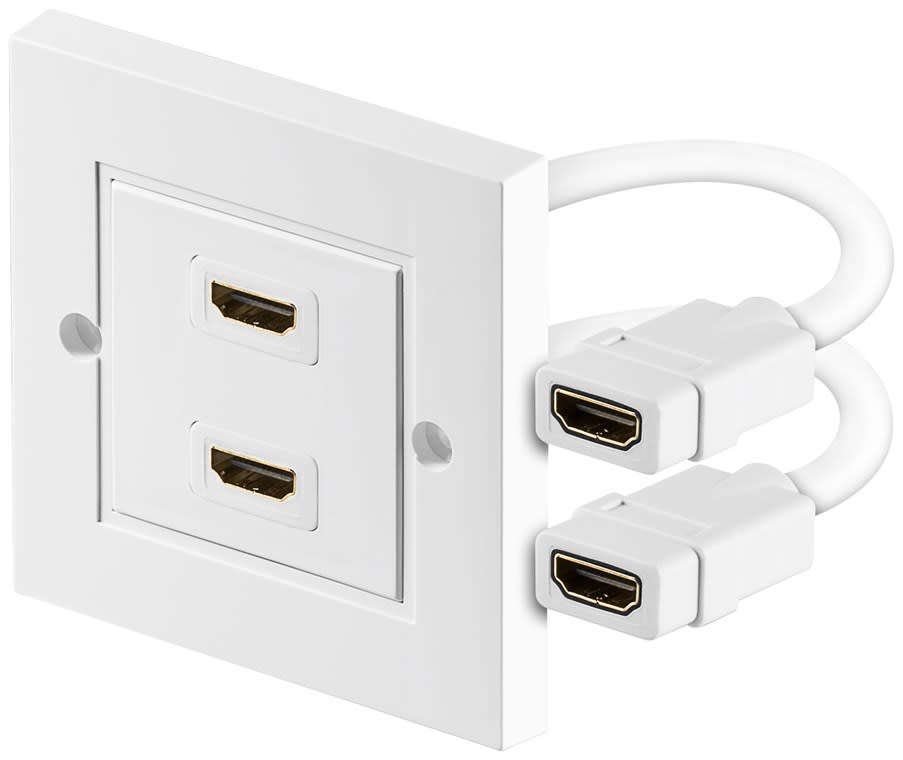 GOOBAY - Pistorasia - HDMI 2xrasia, kullattu