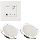 CET GROUP - Äänentoistopaketti - Sauna, valkoiset kaiuttimet