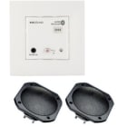 CET GROUP - Äänentoistopaketti - Sauna, mustat kaiuttimet